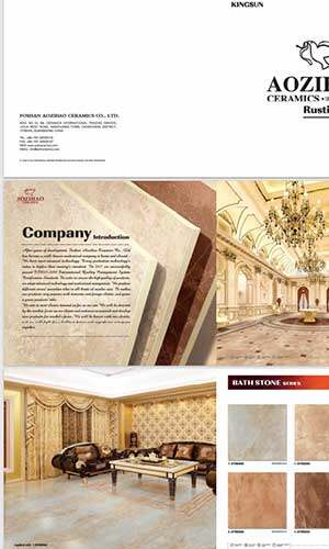 E-Catalogue of Foshan Aozihao Ceramics-Rustic Tile